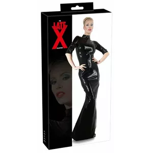 Платье из латекса late x модель 29000921051, натуральный каучук, размер XL, двухсторонняя молния