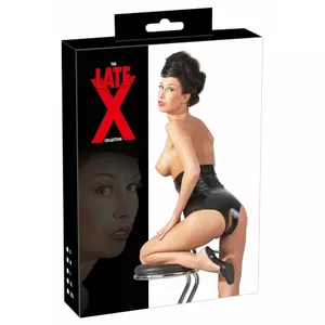 Augsta pacēluma lateksa biksītes 2XL