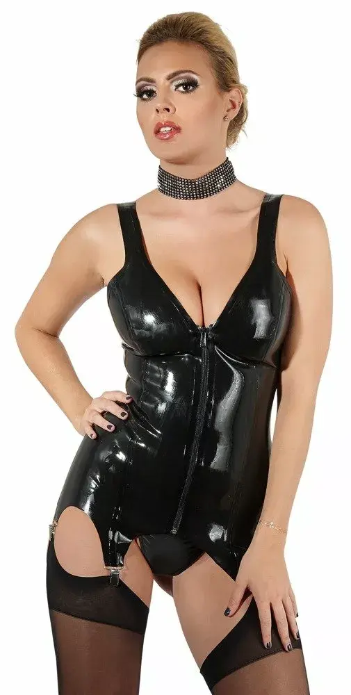 Корсет late x Basque XL Black Photo 2