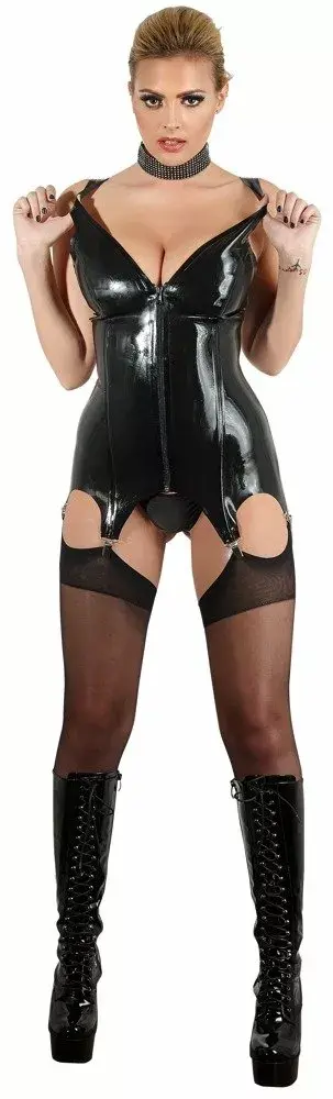 Корсет late x Basque XL Black Photo 4
