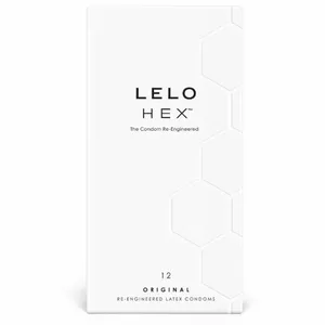 LELO HEX CONDOMS ORIGINAL 12 PACK