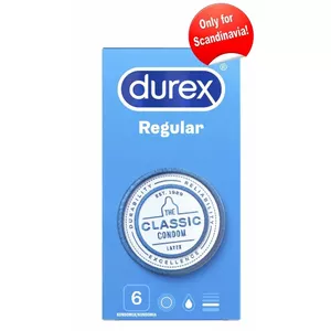 Durex Regular 6 prezervatīvi