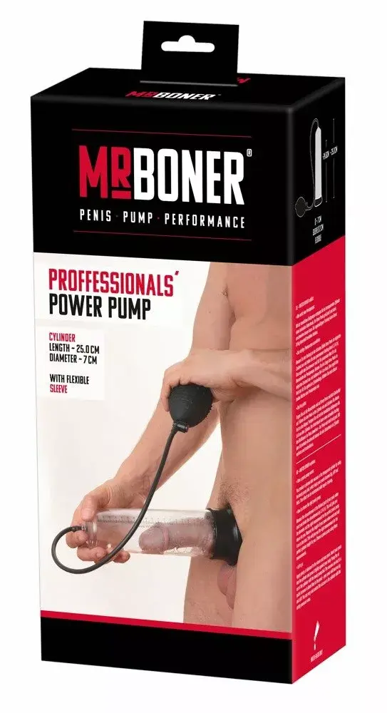 Помпа для пениса mister boner Power Pump MB Professionals Photo 6