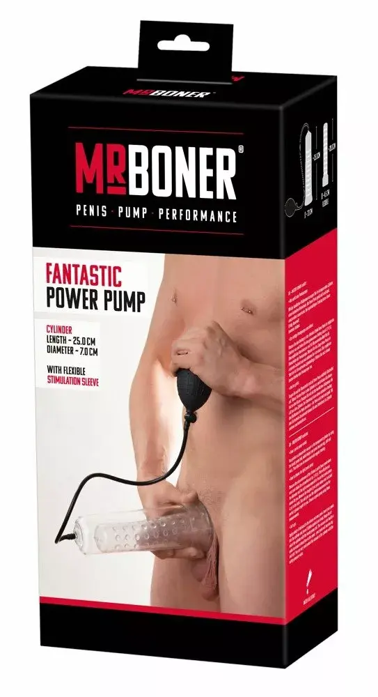 Помпа для пениса mister boner Fantastic Power Pump Photo 7