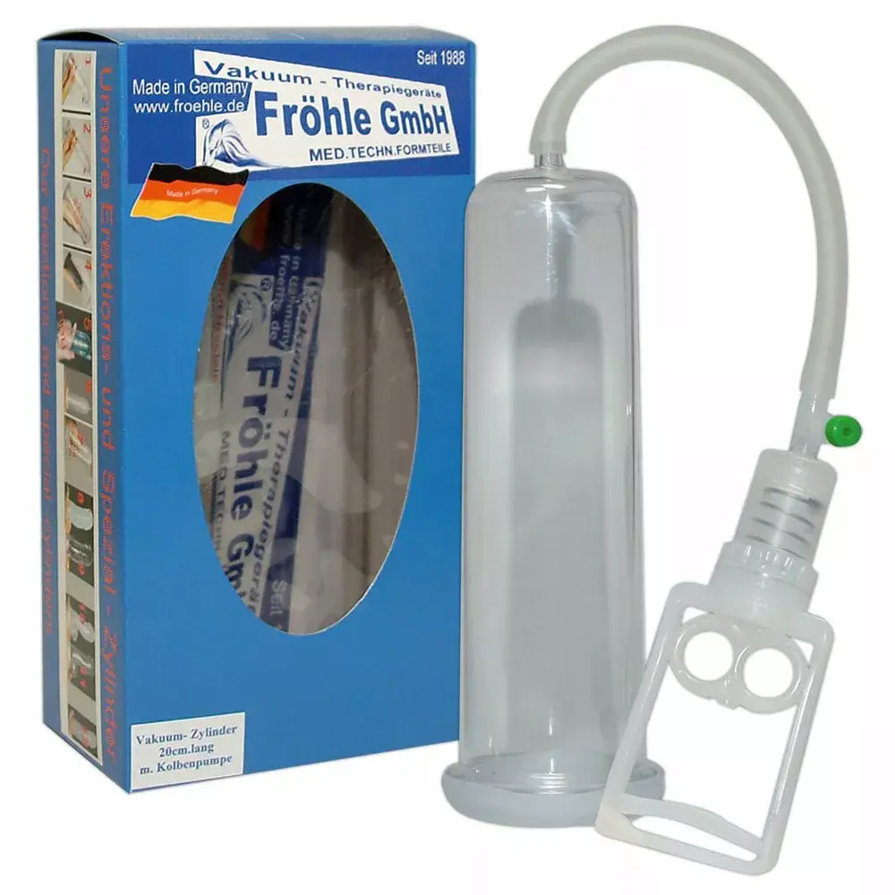 Fröhle Professional penis pump 20 cm, 600 mbar Photo 5