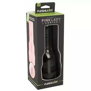 Masturbators Fleshlight Silicone Black Pink — TPE iekšvalks, garums ≈25 cm, vagināla forma, punktuāla tekstūra