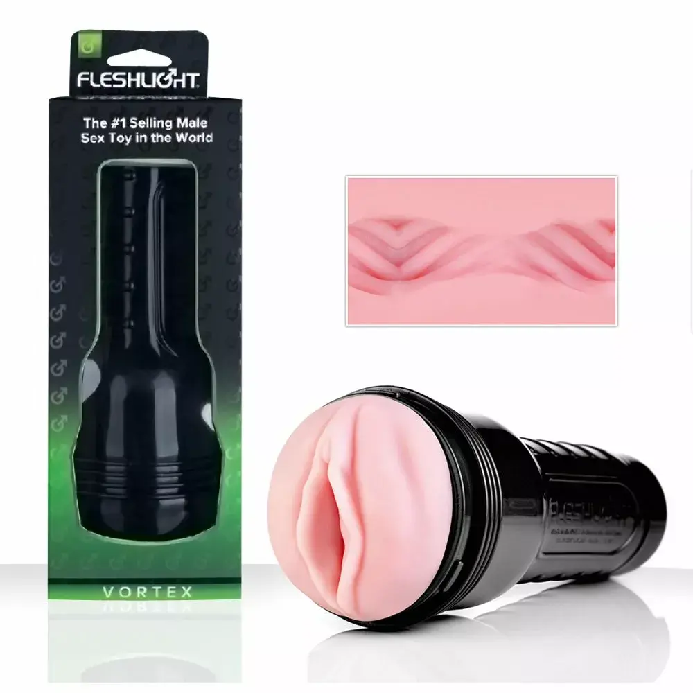 Мастурбатор Fleshlight Silicone Black Pink Photo 8