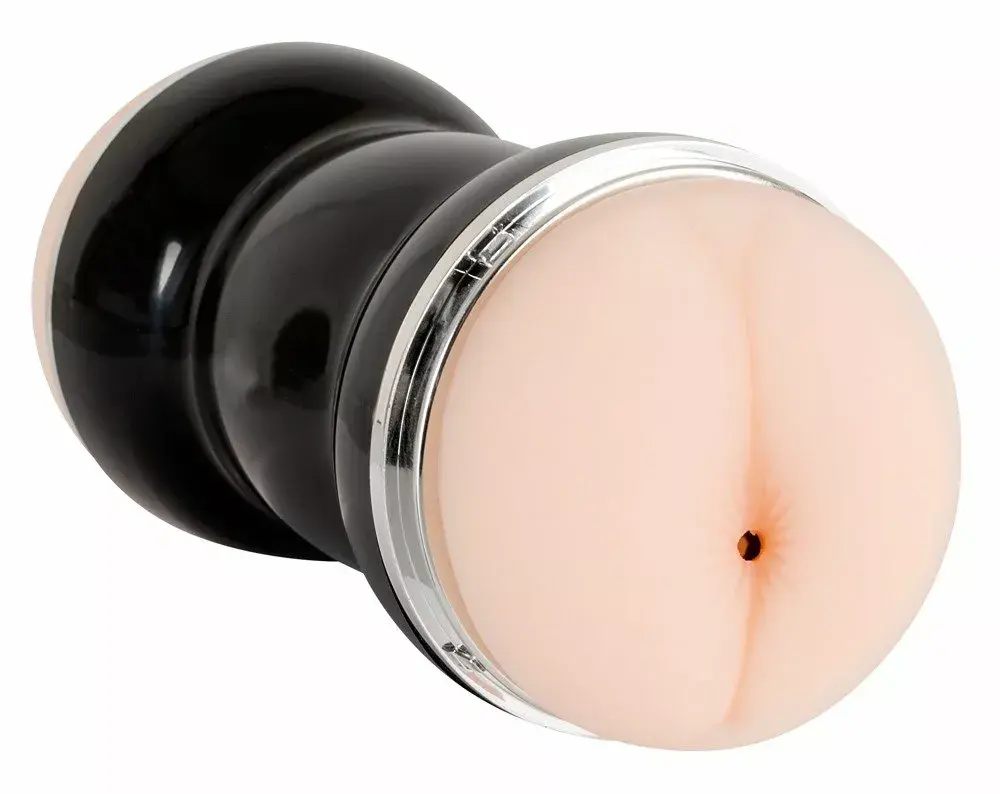 Мастурбатор you2toys Double Masturbator Silicone Black Photo 3