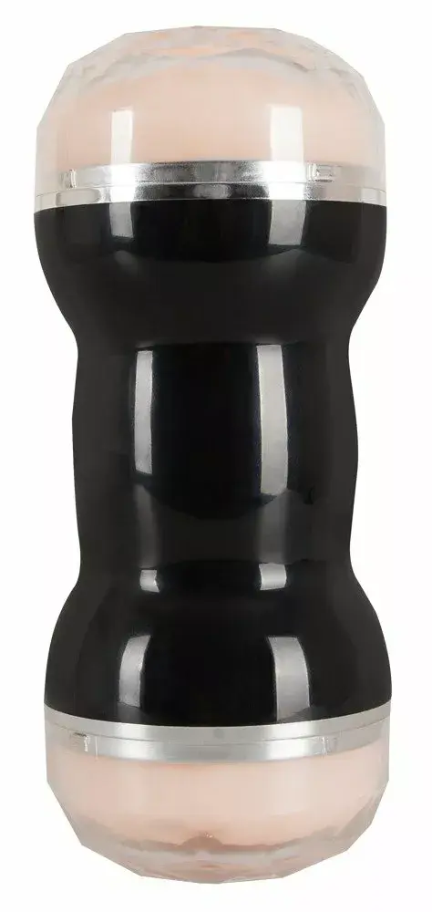 Мастурбатор you2toys Double Masturbator Silicone Black Photo 5