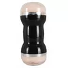 Мастурбатор you2toys Double Masturbator Silicone Black Photo 5