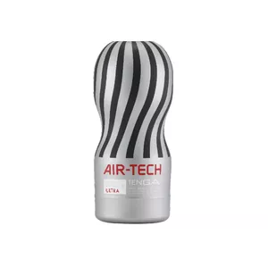 Masturbator TENGA Male stroker Thermoplastic elastomer Silver, reusable, 15.5 cm, Ø case 7.5 cm