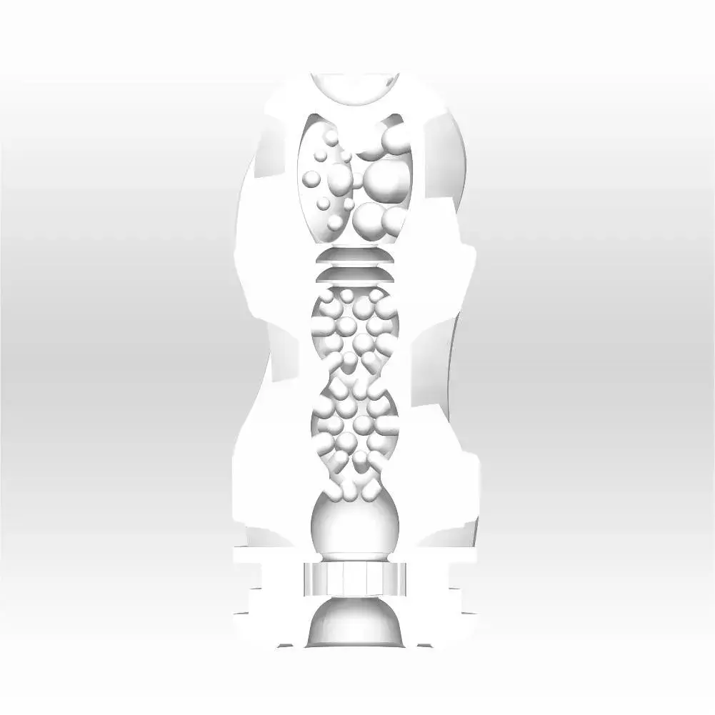 Мастурбатор TENGA Male stroker Thermoplastic elastomer Silver Photo 2