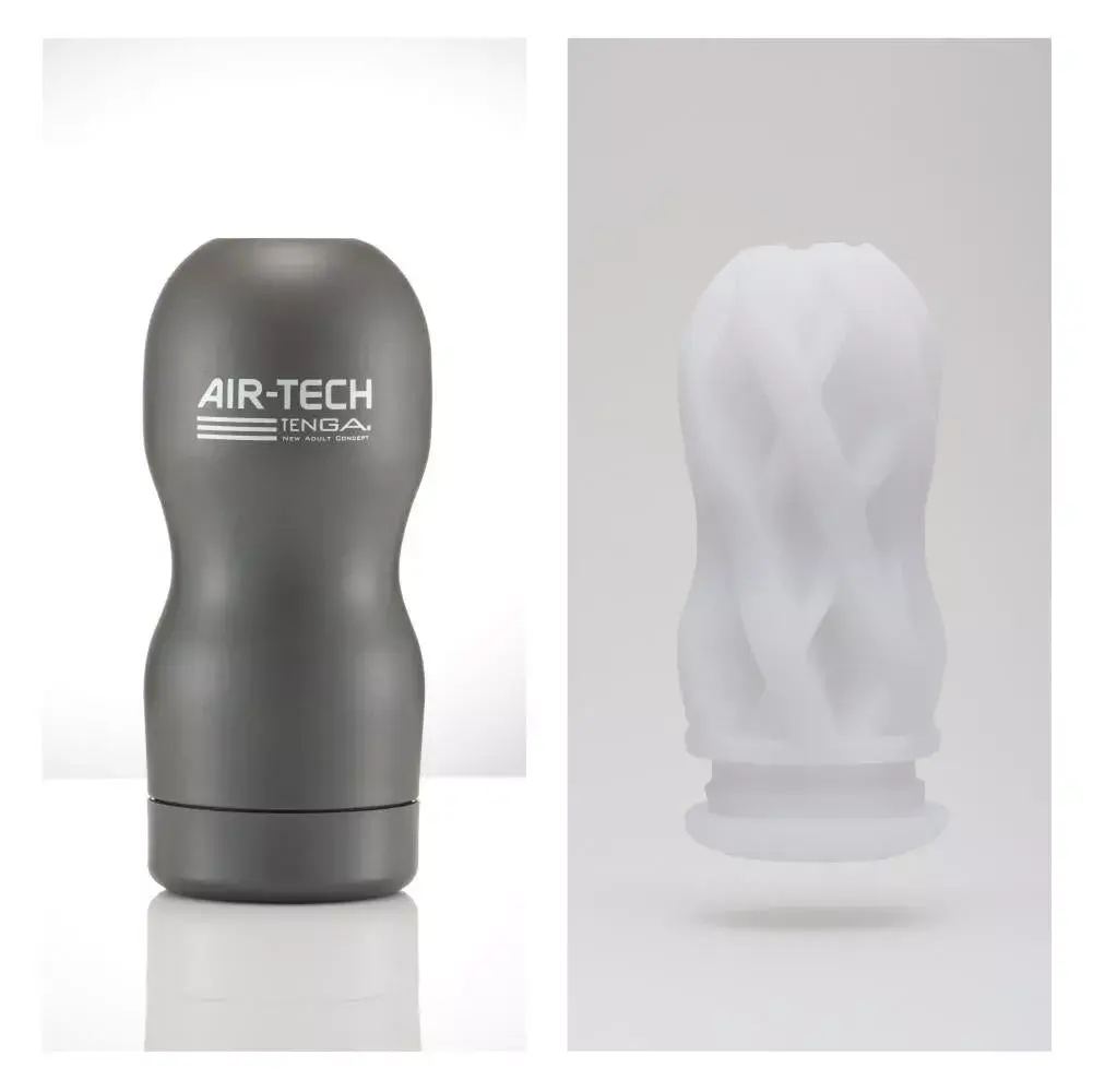Мастурбатор TENGA Male stroker Thermoplastic elastomer Silver Photo 3
