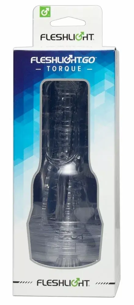 Мастурбатор Fleshlight GO Torque Ice Transparent Photo 4
