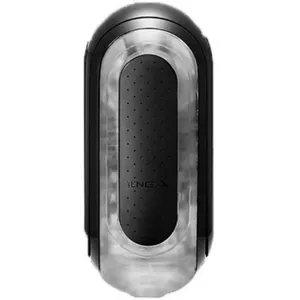 Masturbator TENGA FLIP 0, 18 cm deep, Ø 7 cm, TPE/PC/silicone, black