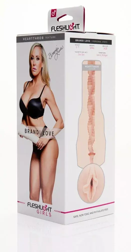 Rokās turams masturbators Fleshlight Brandi Love — 241,3 mm Photo 5