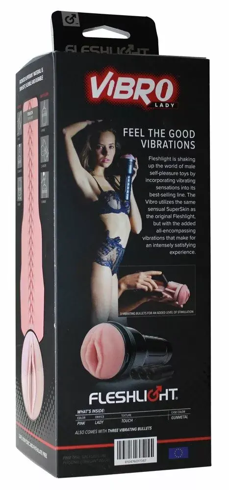 Masturbators Fleshlight Vibro Lady Black Pink Photo 5