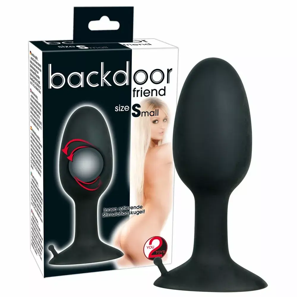 Анальная пробка you2toys Backdoor Friend Small — силикон 8 см Photo 4