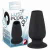 Анальная пробка you2toys Silicone Black, полая 10 см Photo 8