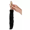 you2toys стеклянная анальная пробка с меховым хвостом Photo 5