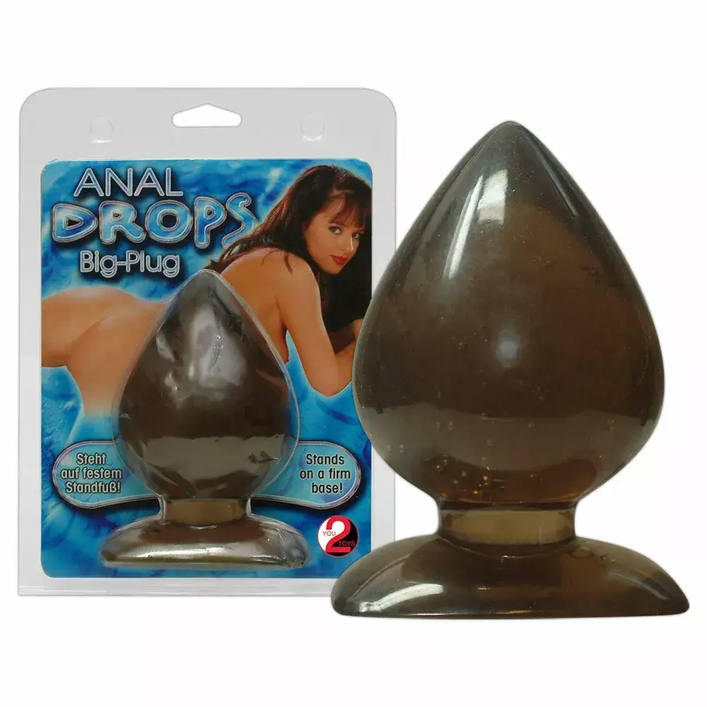 Анальная пробка you2toys Silicone Black — 13 см Photo 3