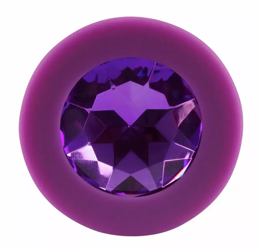 Анальная пробка you2toys Silicone Purple 8 см Photo 4