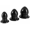 Набор анальных плагов you2toys Silicone Black Photo 2