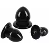 Набор анальных плагов you2toys Silicone Black Photo 3