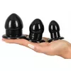 Набор анальных плагов you2toys Silicone Black Photo 4
