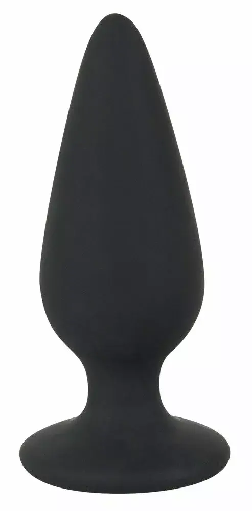 Анальная пробка Black Velvets силикон 7,8 см Photo 2