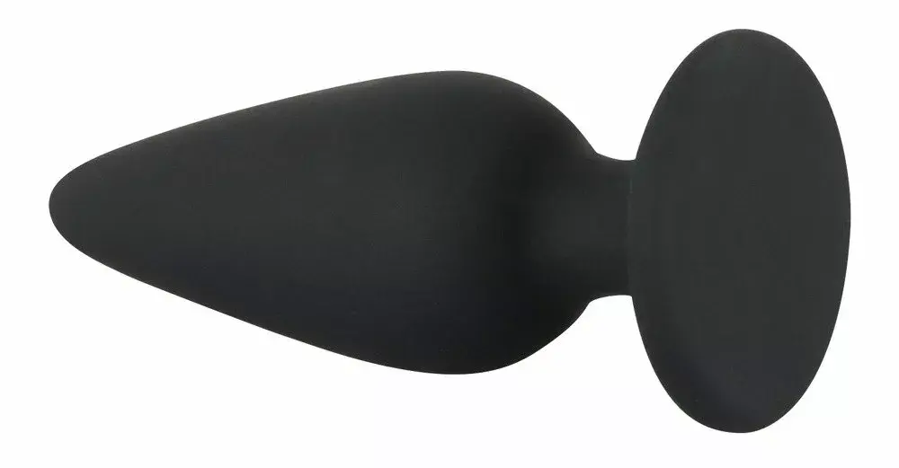 Анальная пробка Black Velvets силикон 7,8 см Photo 3