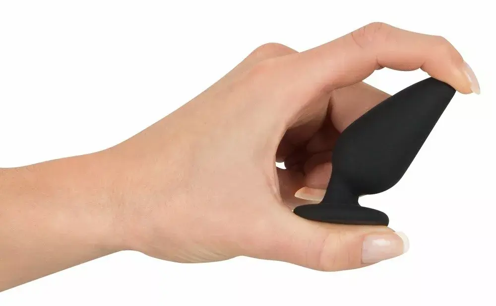 Анальная пробка Black Velvets силикон 7,8 см Photo 5