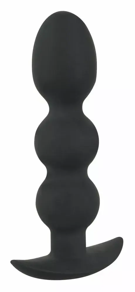 Анальная пробка Black Velvets силикон 13,3 см Photo 3