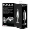 Анальная пробка Icicles Clear Glass — 11 см, Ø 4 см Photo 4