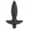 Анальная пробка Black Velvets силикон 13 см, 5 режимов Photo 2