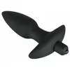 Анальная пробка Black Velvets силикон 15 см Photo 3