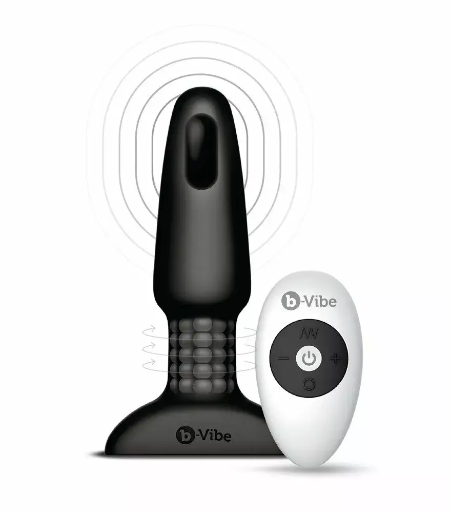 Anālā bumbiņa b-Vibe Rimming 2 silikona Photo 2