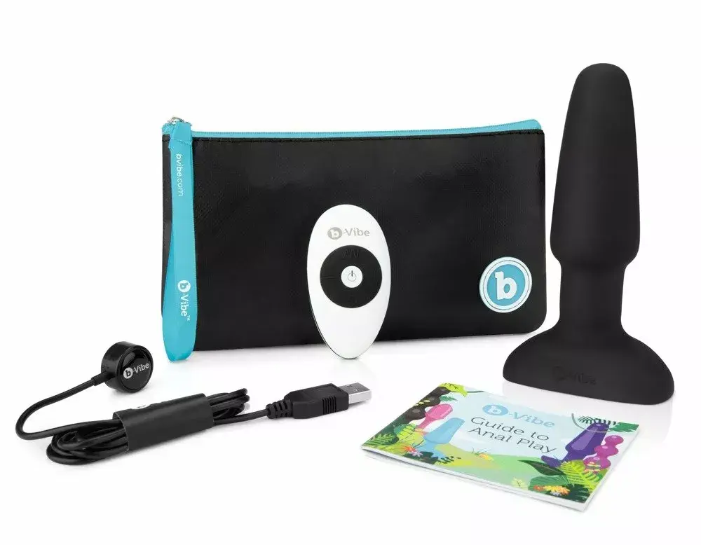 Anālā bumbiņa b-Vibe Rimming 2 silikona Photo 8