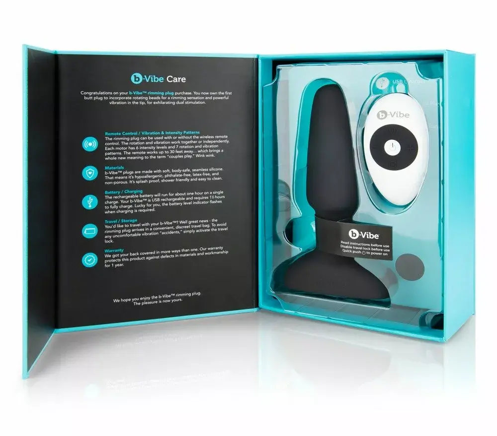 Anālā bumbiņa b-Vibe Rimming 2 silikona Photo 9