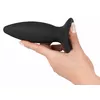 Anal plug Black Velvets silicone, 11 cm, Ø 3.3 cm Photo 3
