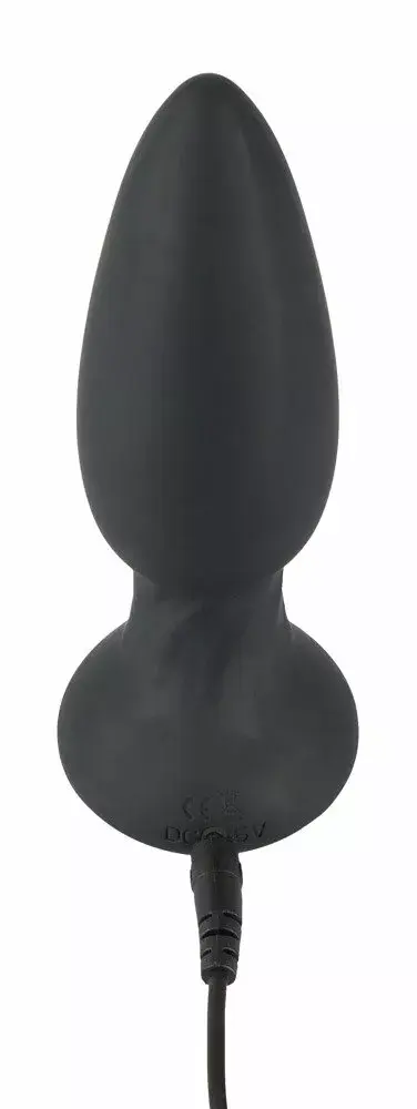 Анальная пробка Black Velvets с вращением 14 см Photo 6