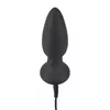 Анальная пробка Black Velvets с вращением 14 см Photo 6
