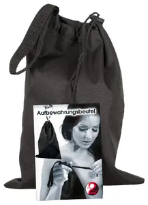 Мешок для хранения you2toys 24 x 35 см, черный полиэстер с петлей