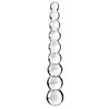 Glass dildo Icicles Clear — 20.5 cm, Ø 3.5 cm Photo 2