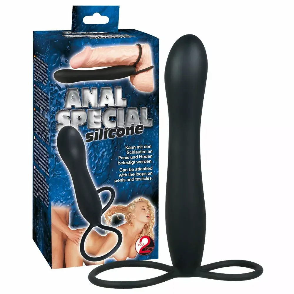 Dildo you2toys Silicone Black, 15 cm, Ø 1.9–2.5 cm Photo 5