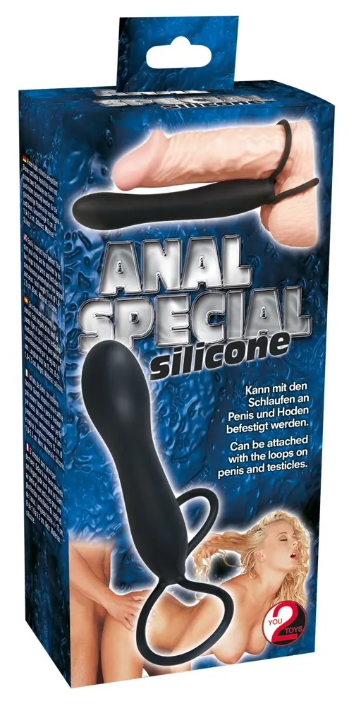 Dildo you2toys Silicone Black — anālais