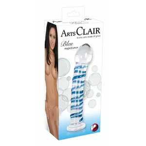 Arts Clair Bleu stikla dildo