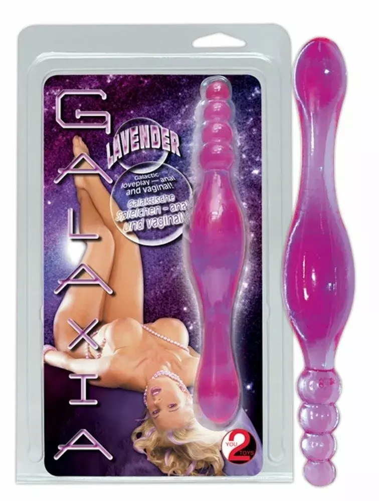 Dildo you2toys Galaxia Lavender — 20 cm, Ø 1.3–3 cm Photo 4
