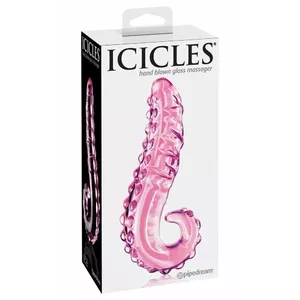 Dildo Icicles Stikls Rozā