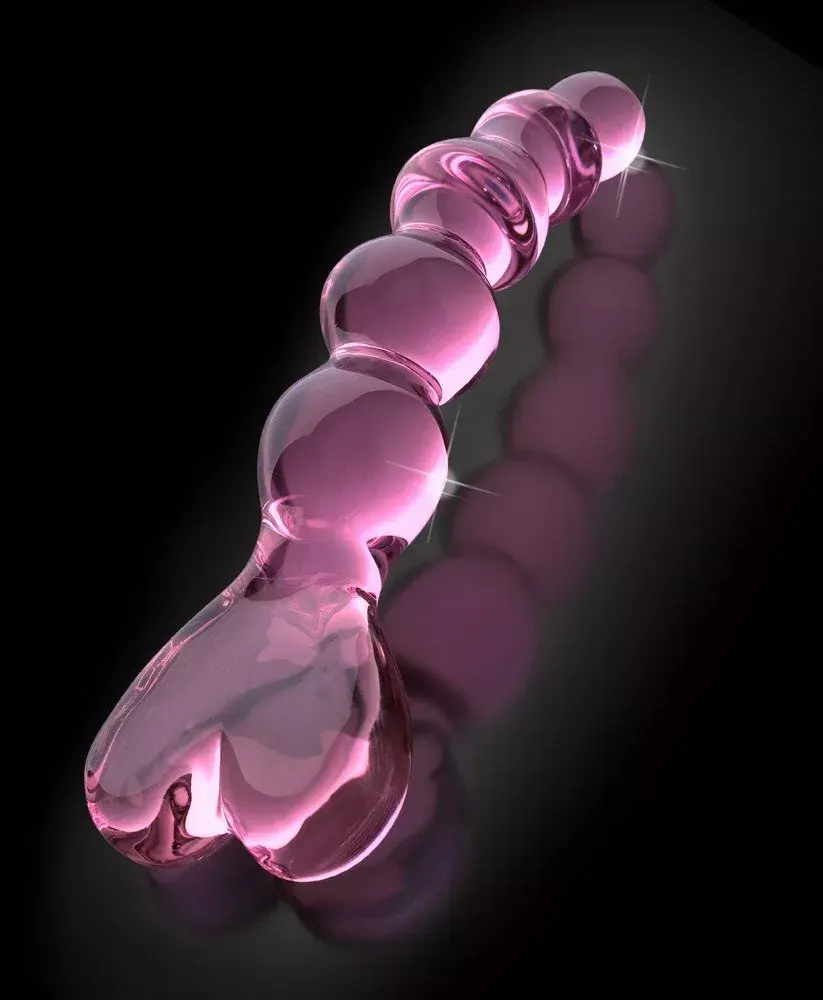 Glass dildo Icicles 05403150000 — 20 cm, Ø 3.5 cm Photo 4